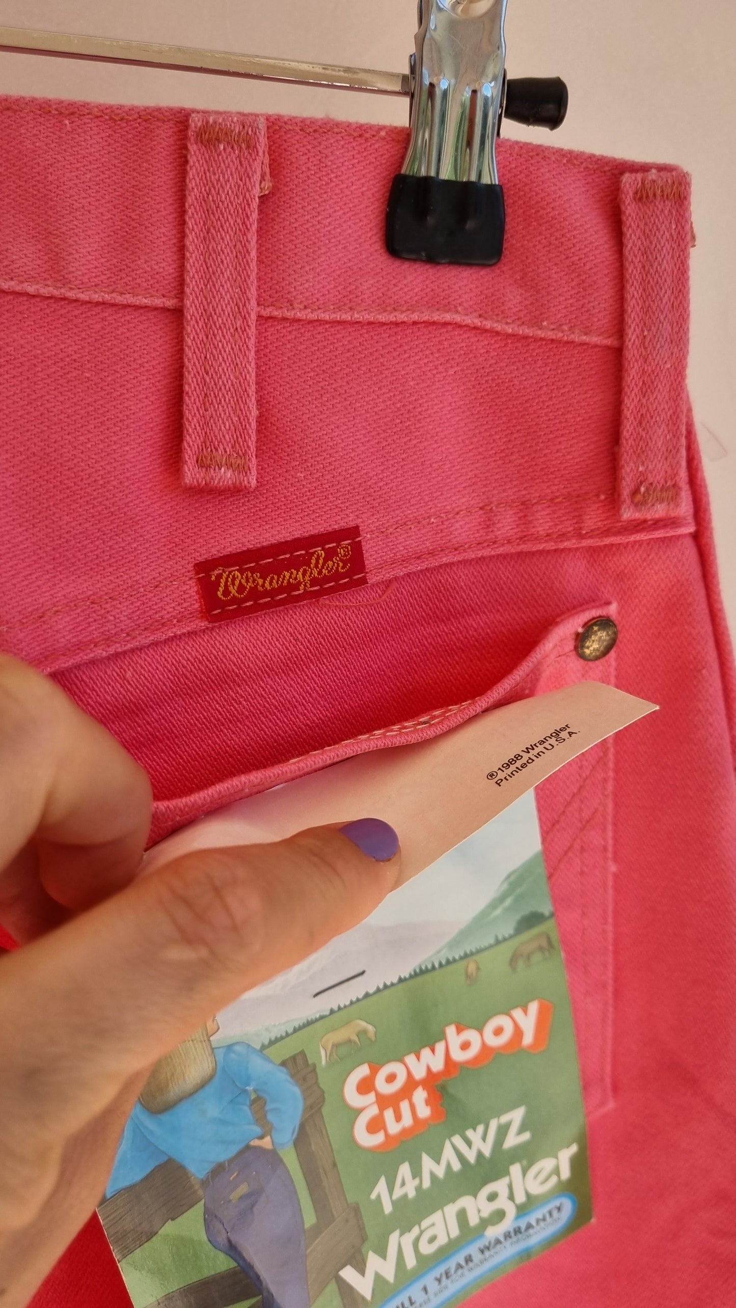 Jean Wrangler rose