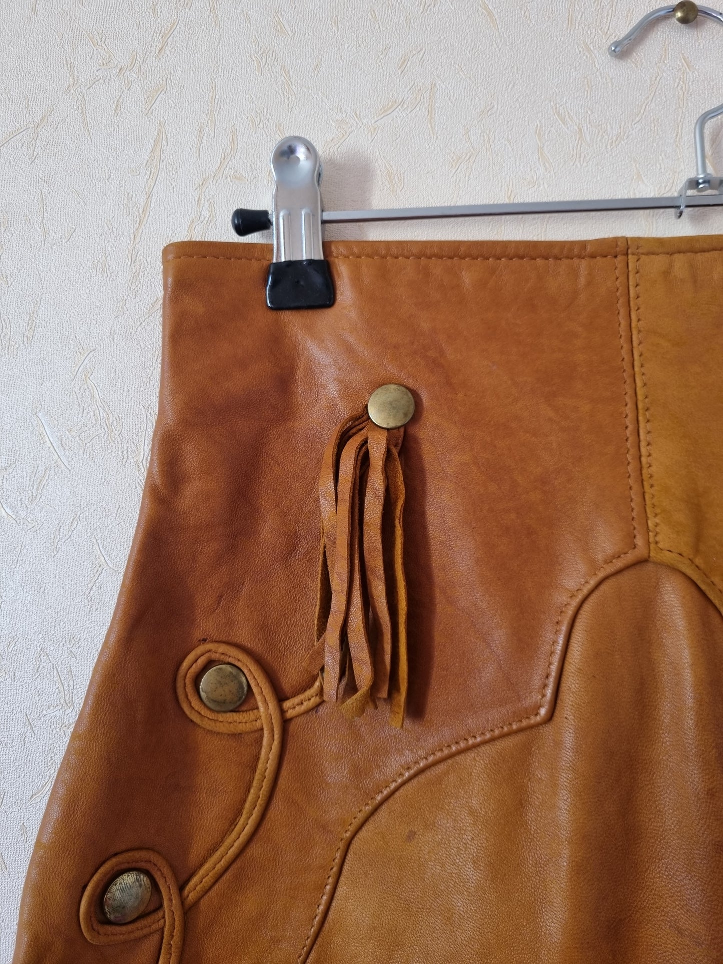 Jupe en cuir Gap