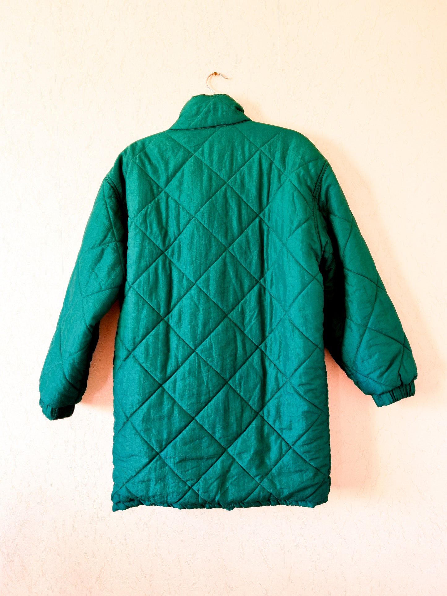 Veste matelassé vert