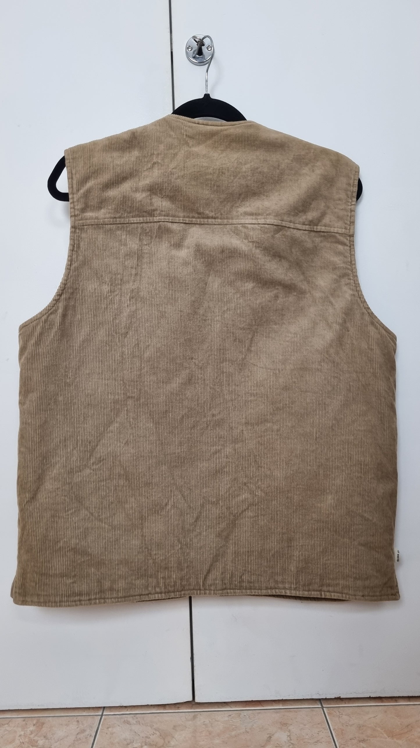 Gilet sans manche en velours
