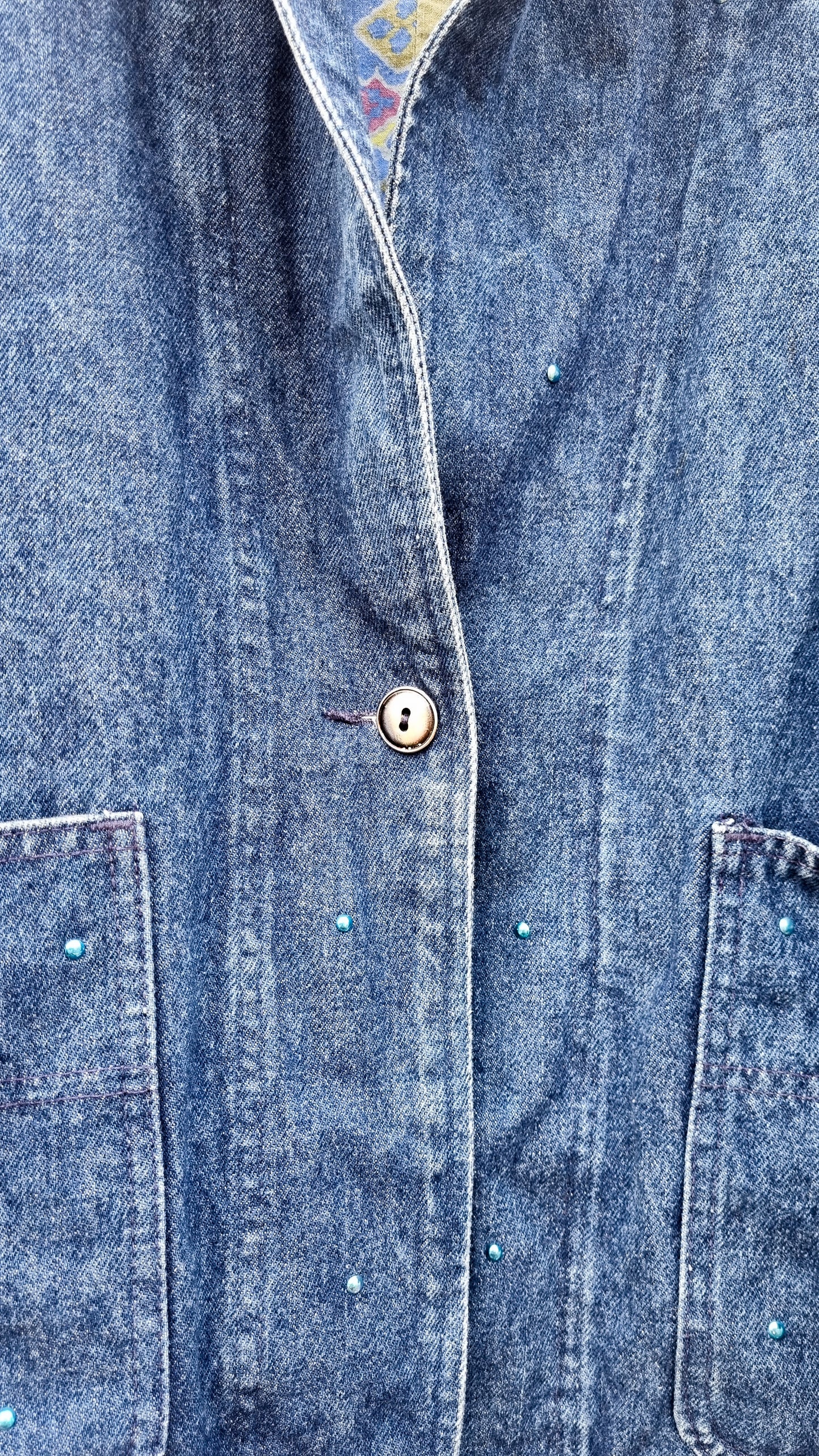 Veste en jean 80's