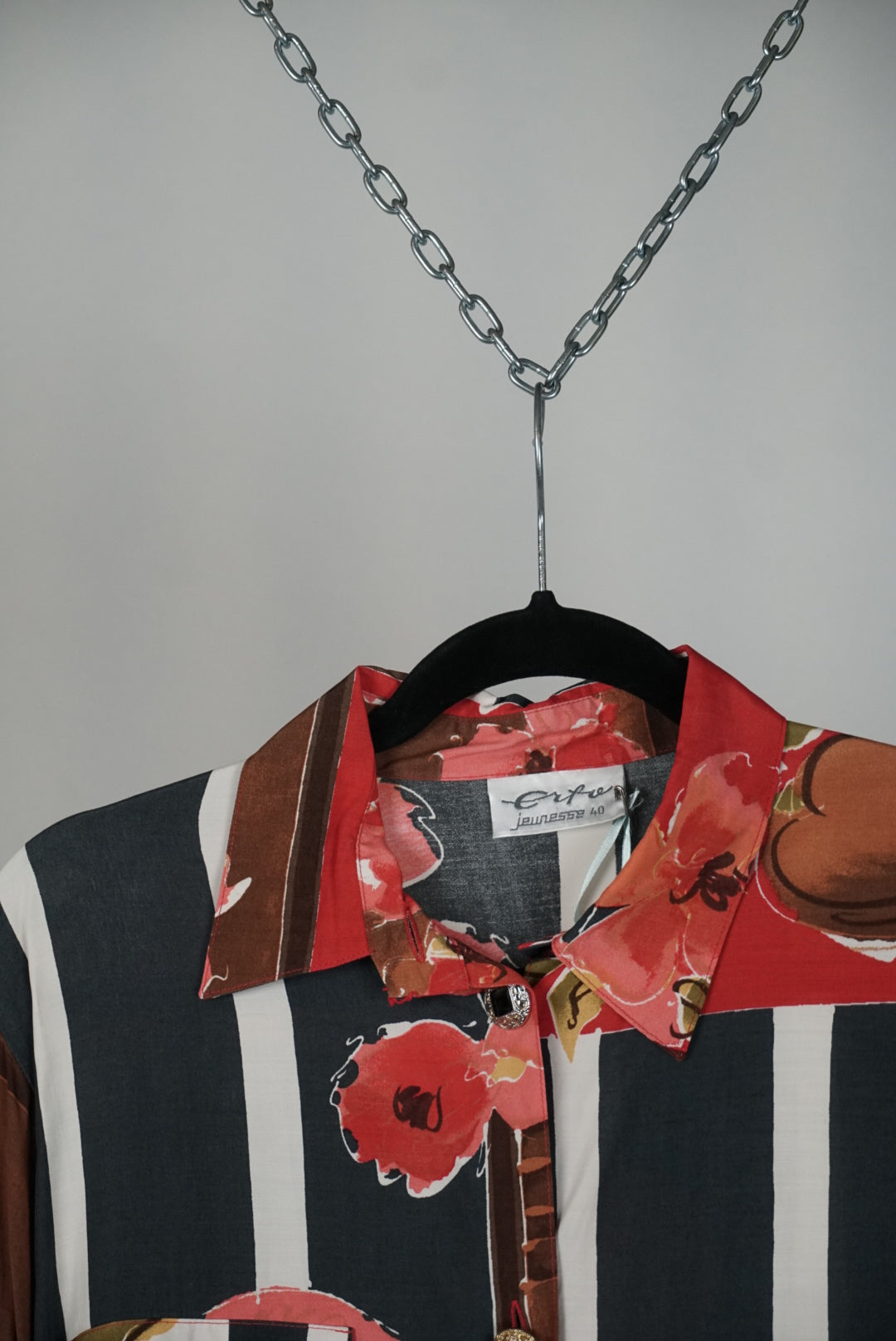 Chemise bariolé 80's