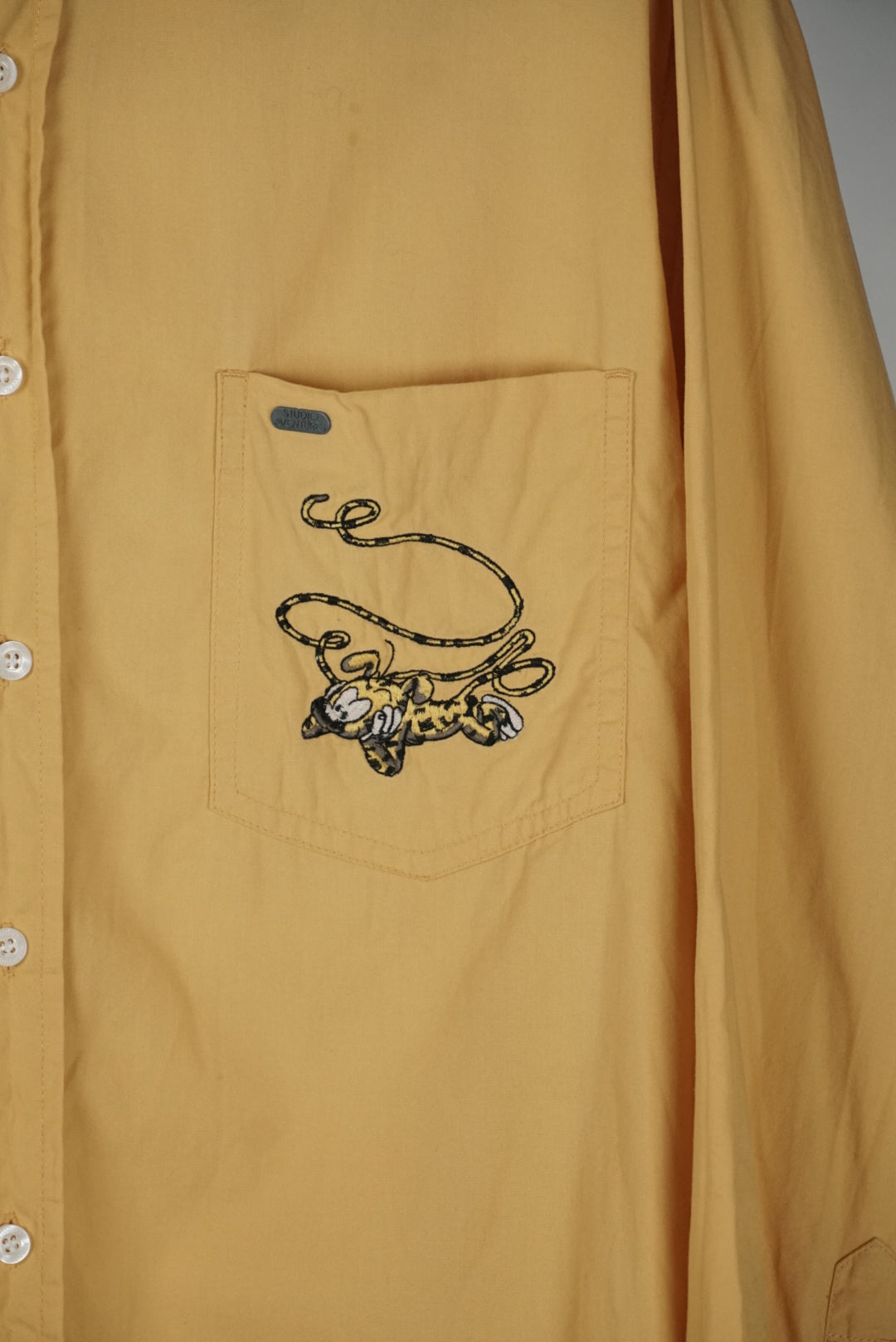 Chemise jaune Marsupulamo