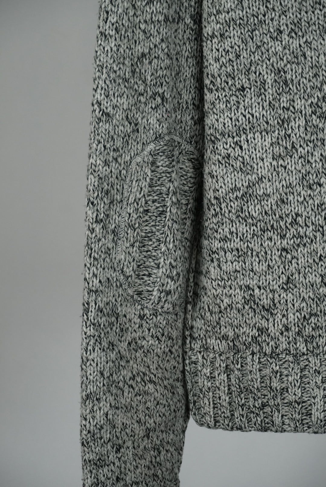 Pull gris col camionneur
