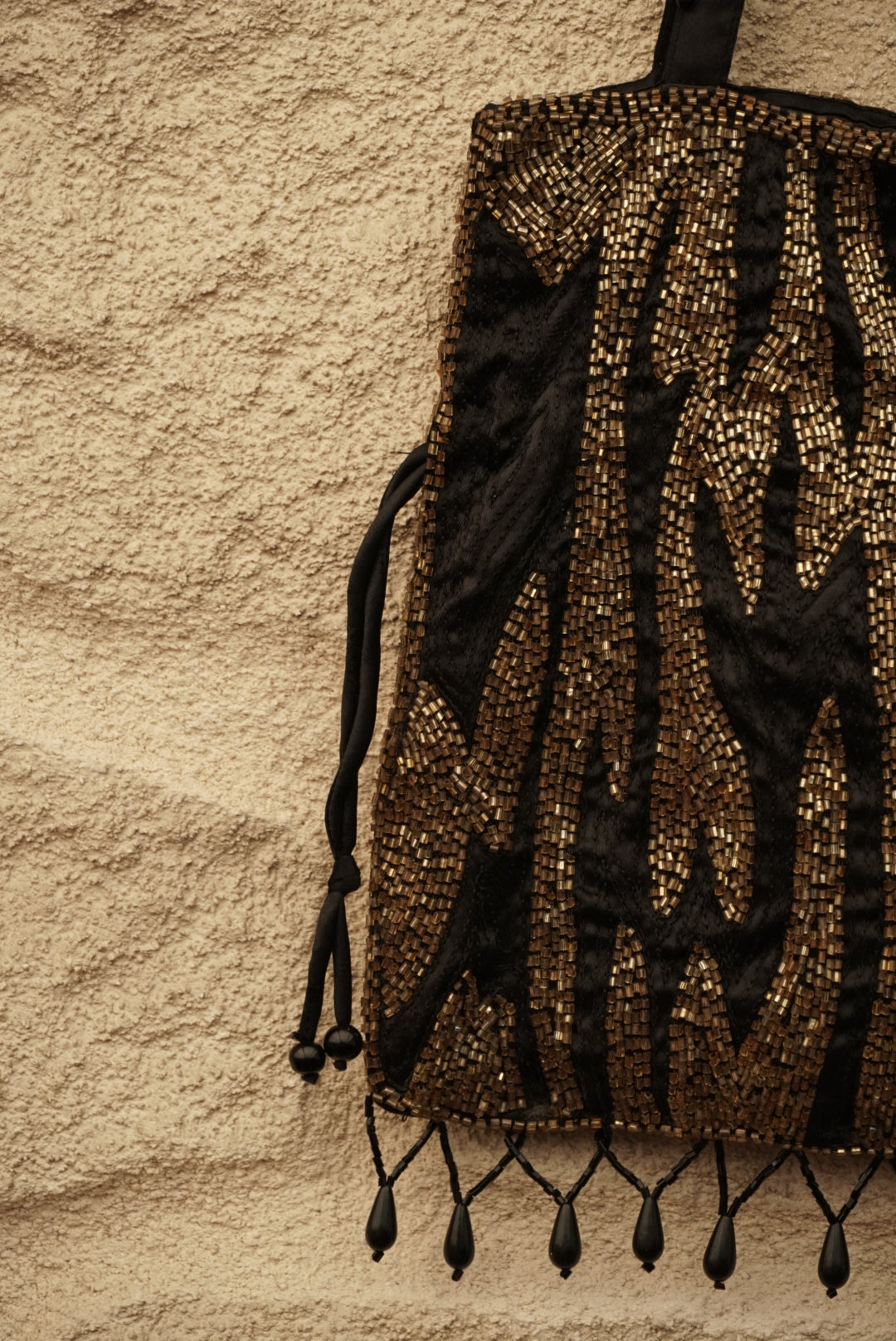 Sac sceau en perles