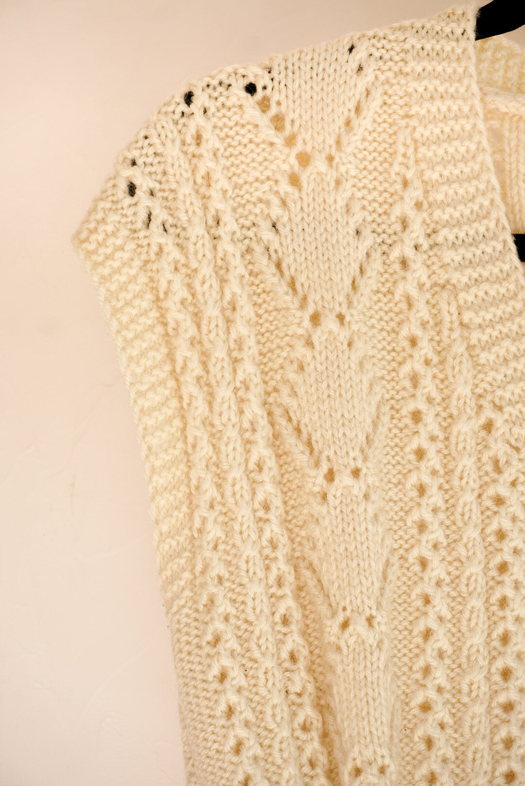 Gilet sans manche en maille