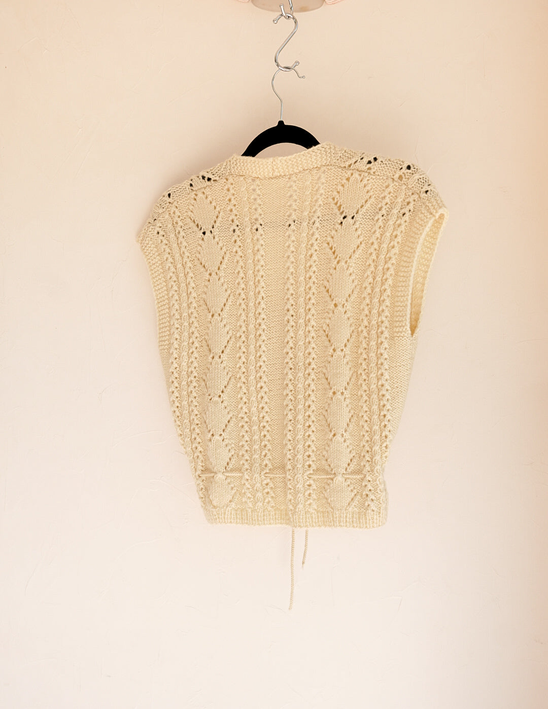 Gilet sans manche en maille