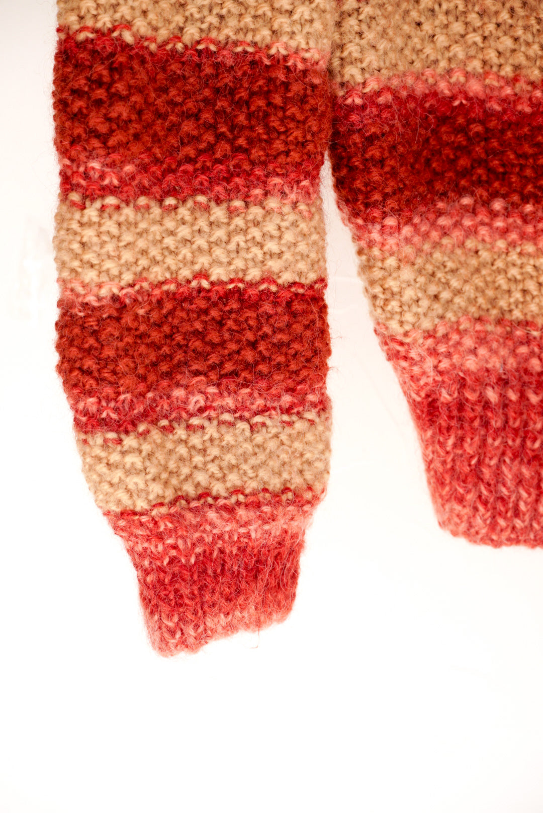 Cardigan à rayure en laine