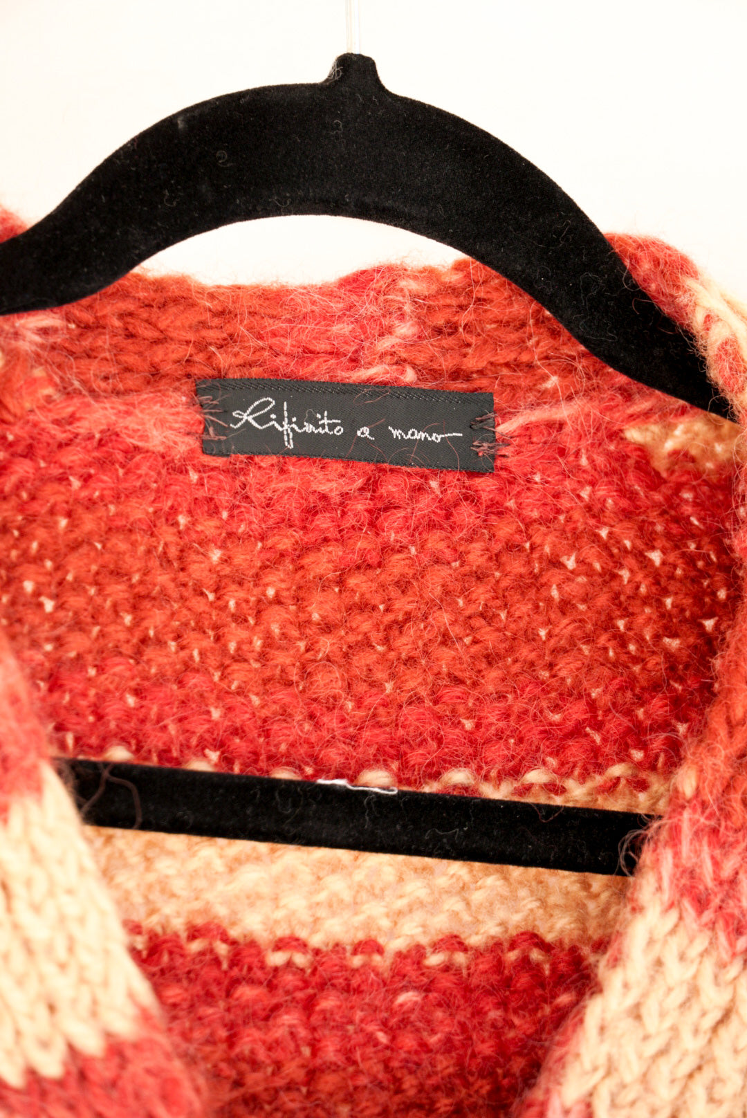 Cardigan à rayure en laine