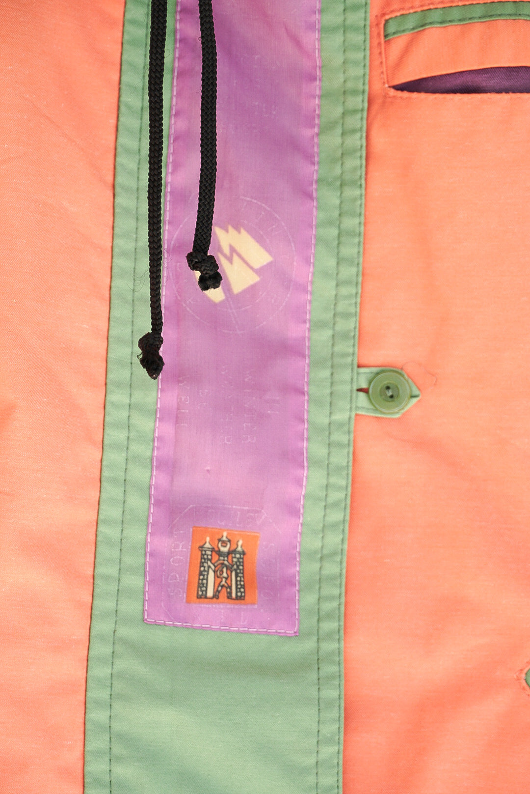 Veste saumon 80's