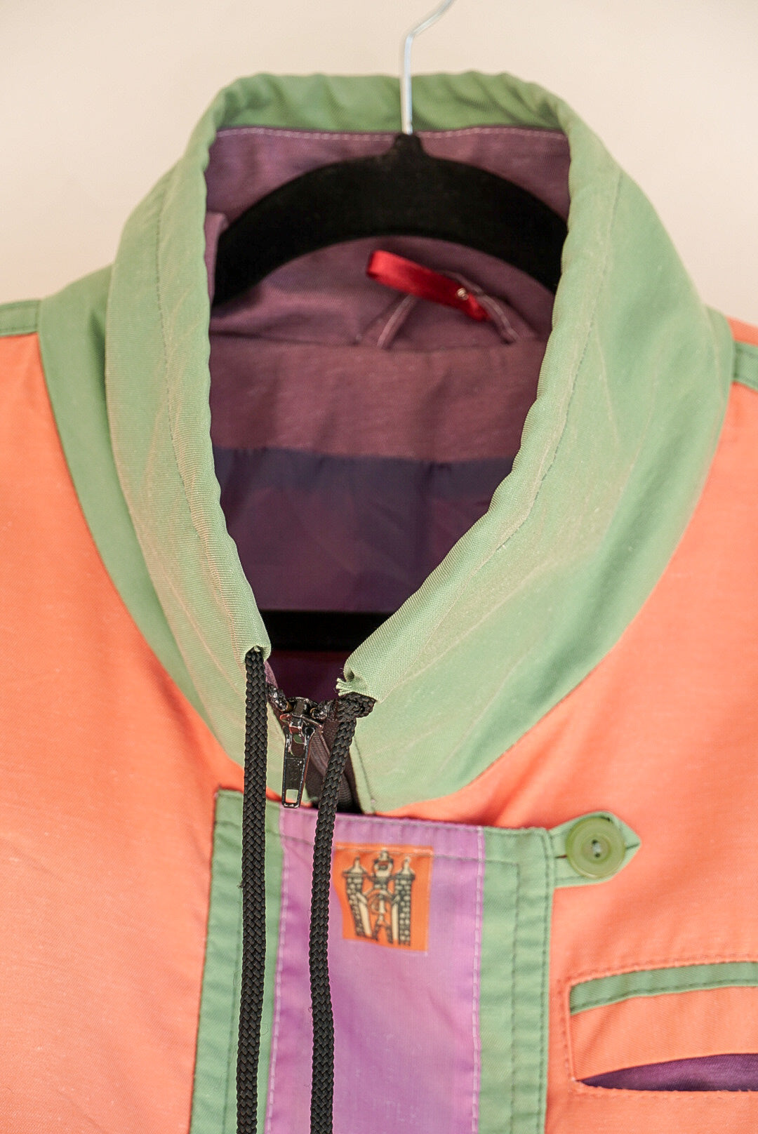 Veste saumon 80's