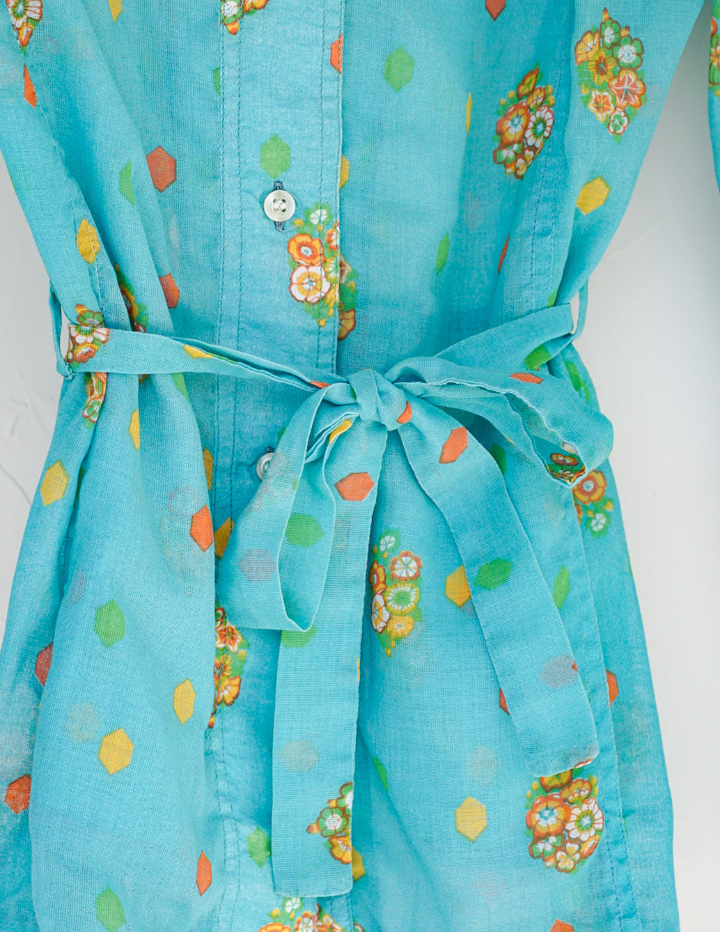Chemise bleu 70's