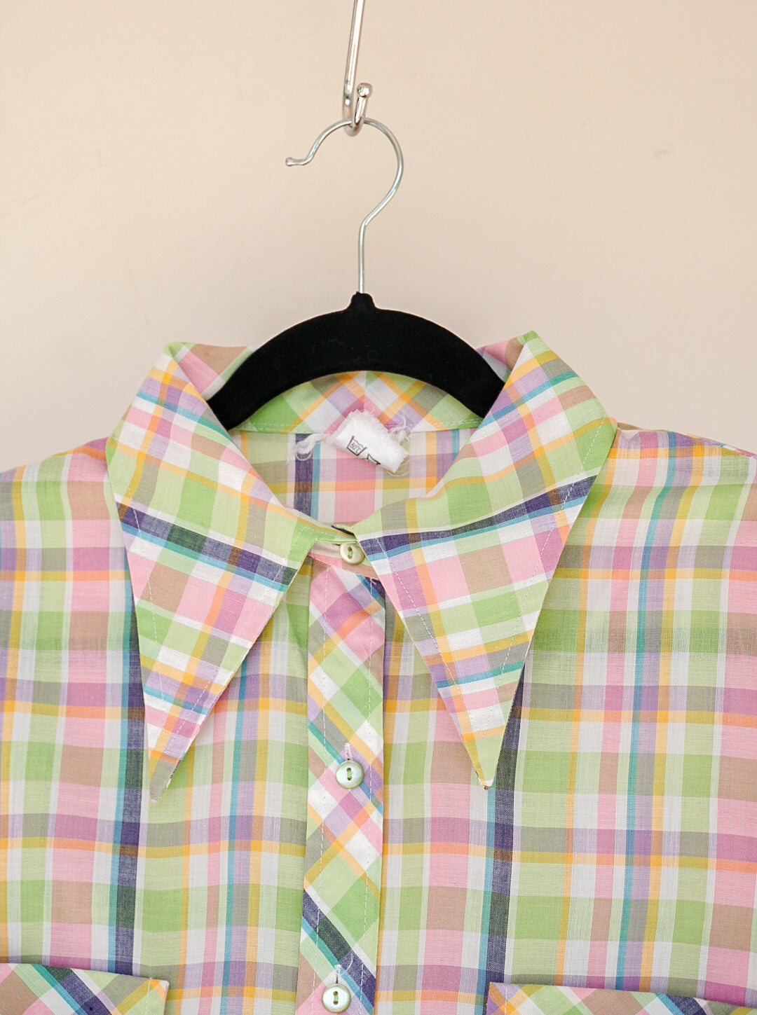Chemise à carreaux 70