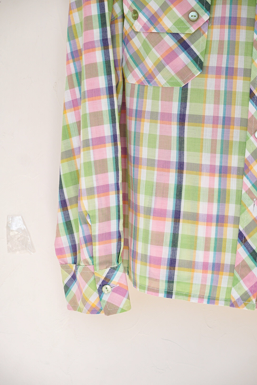 Chemise à carreaux 70