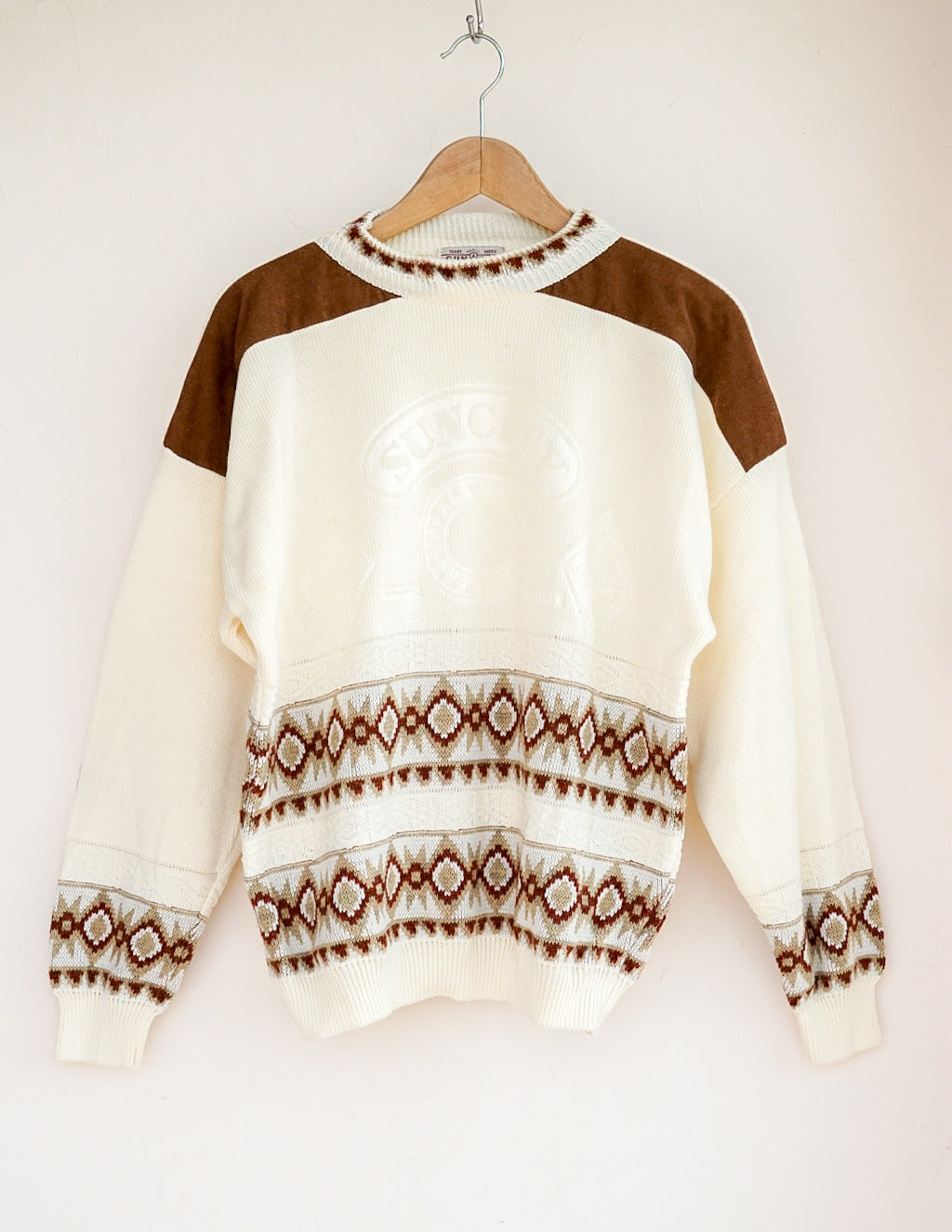 Pull Suncity Paris crème