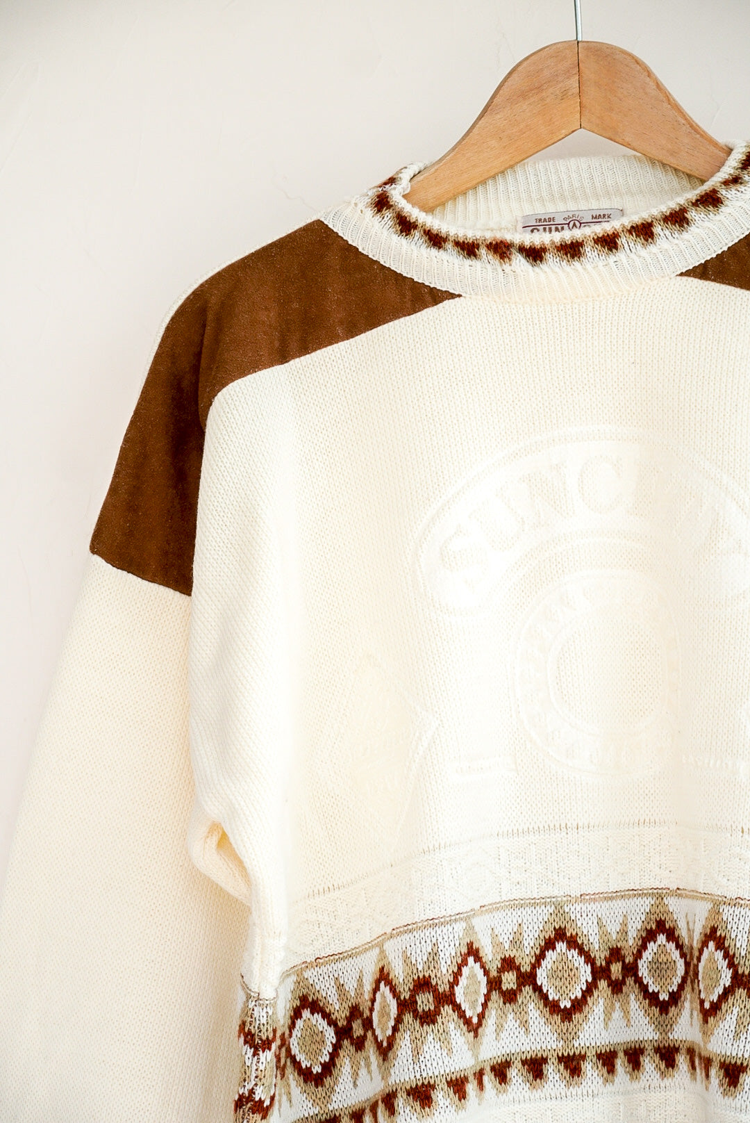 Pull Suncity Paris crème
