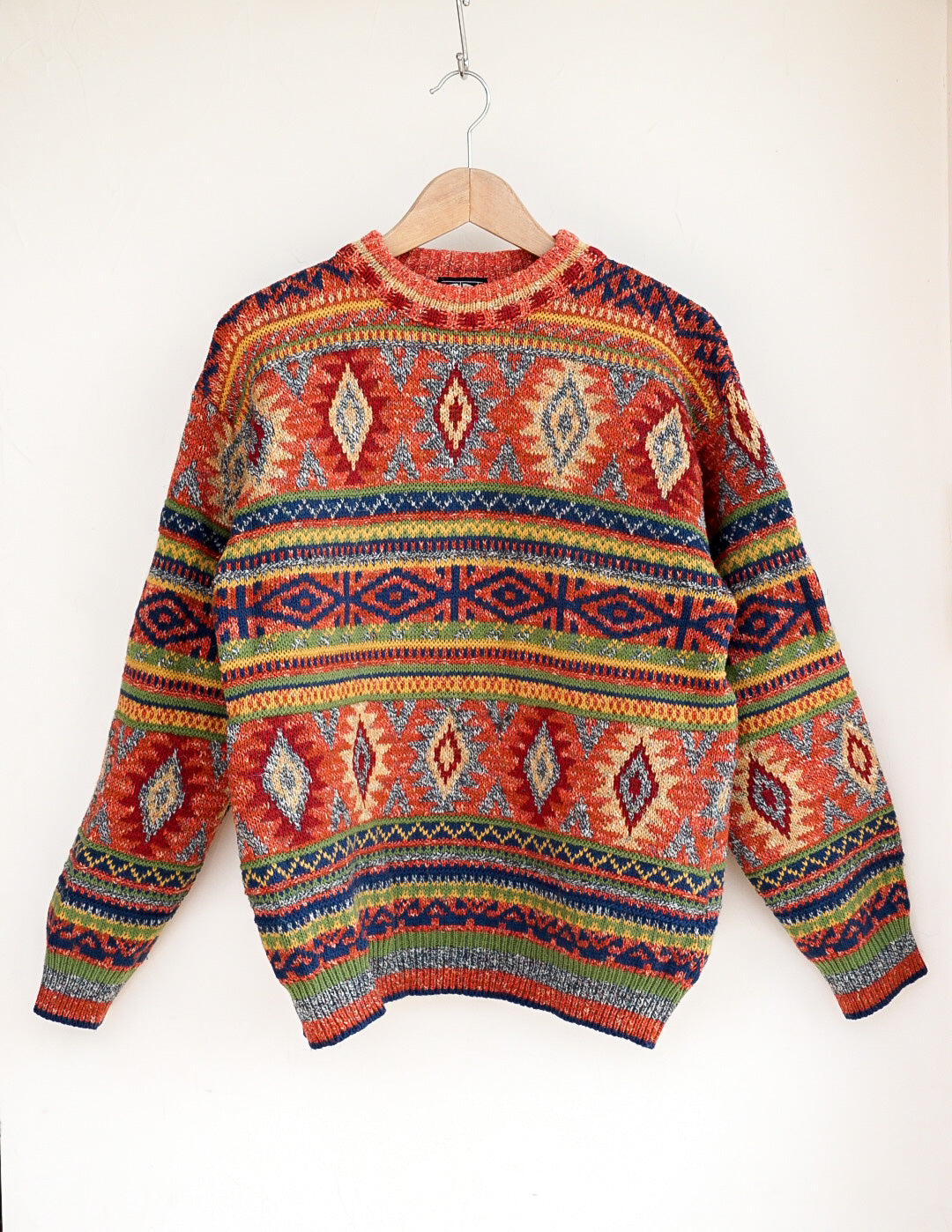 Pull coloré de ski