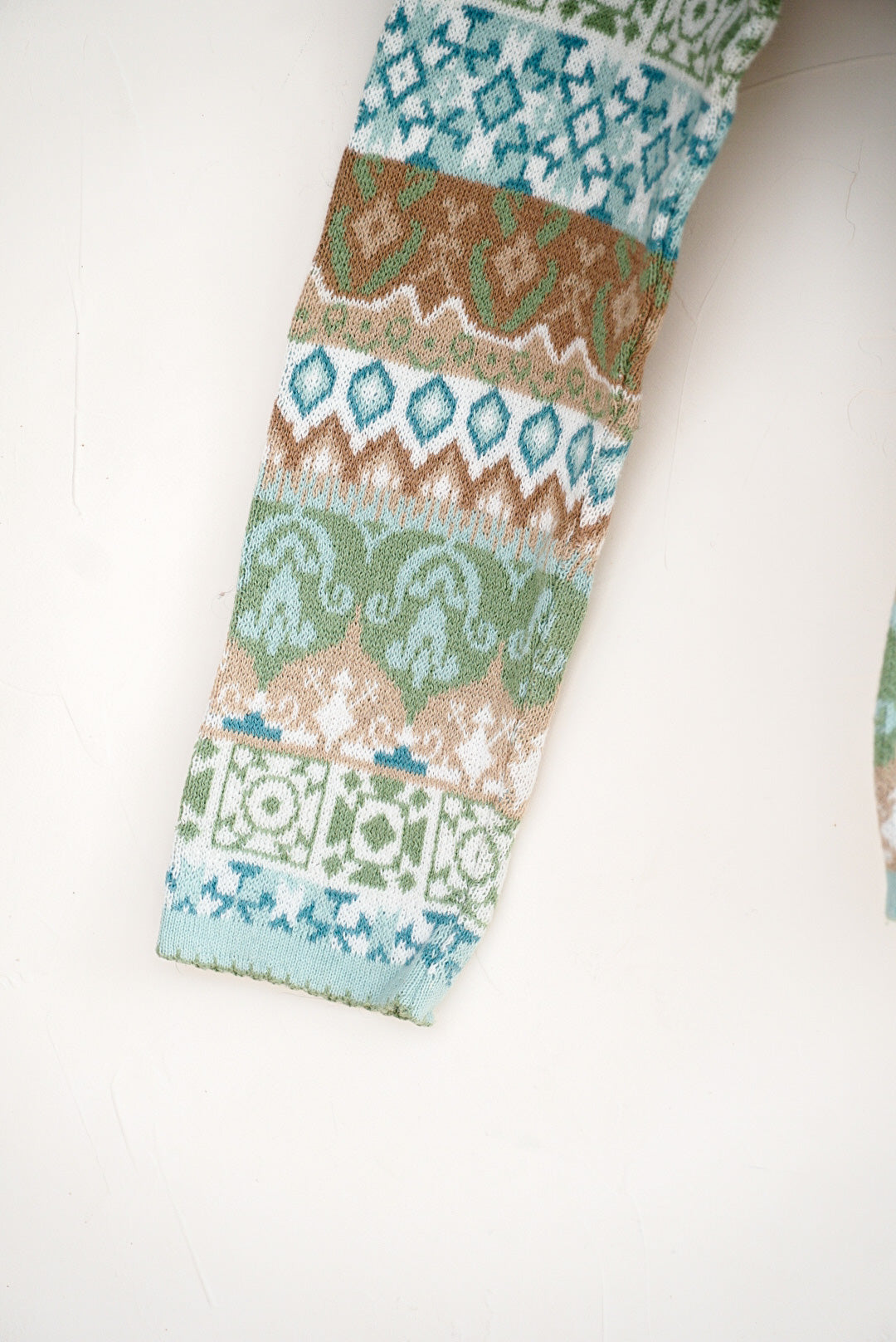 Gilet zippé à motif 90's