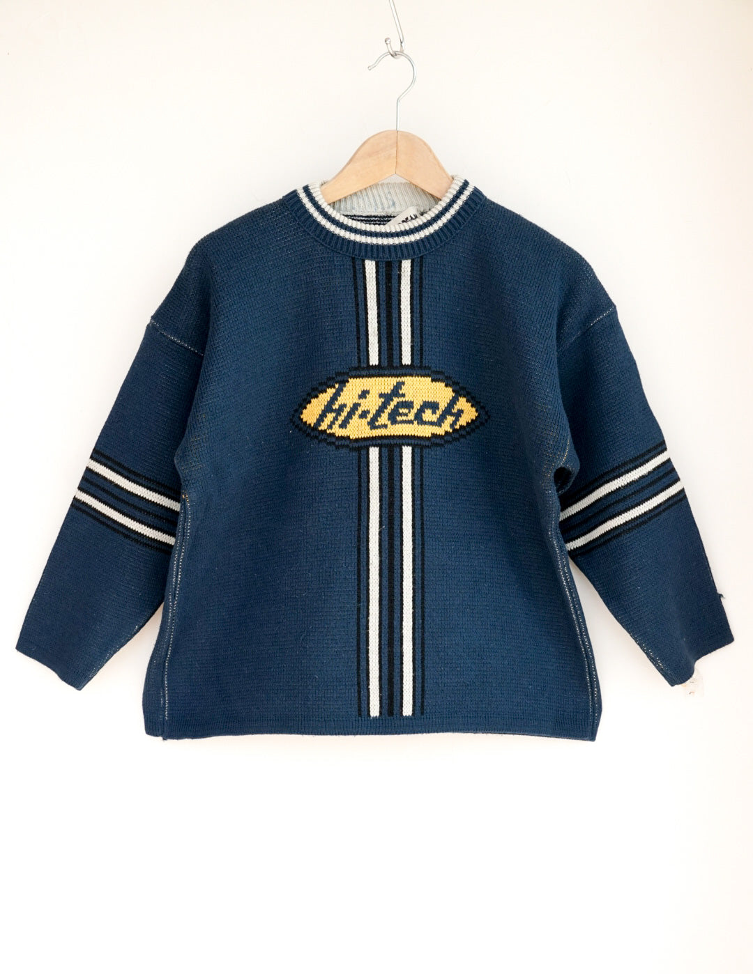 Pull bleu marine old school