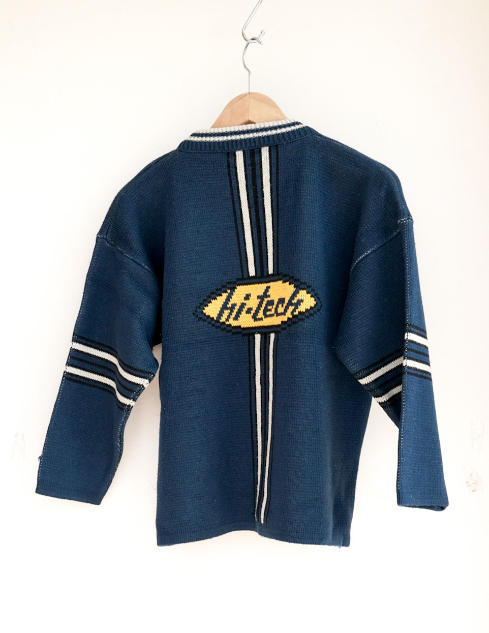 Pull bleu marine old school