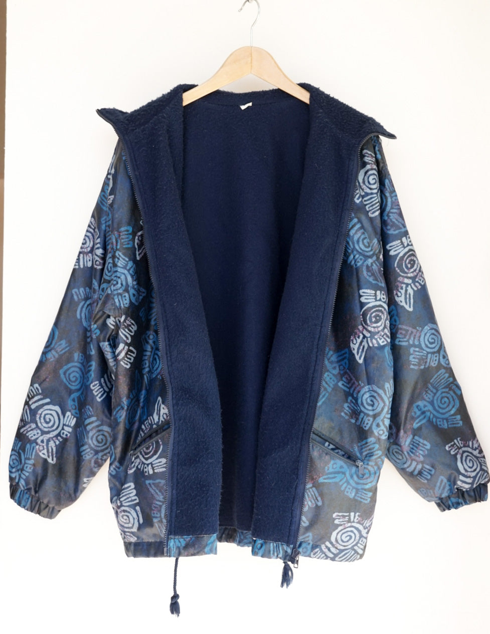 Veste kway et polaire 80's