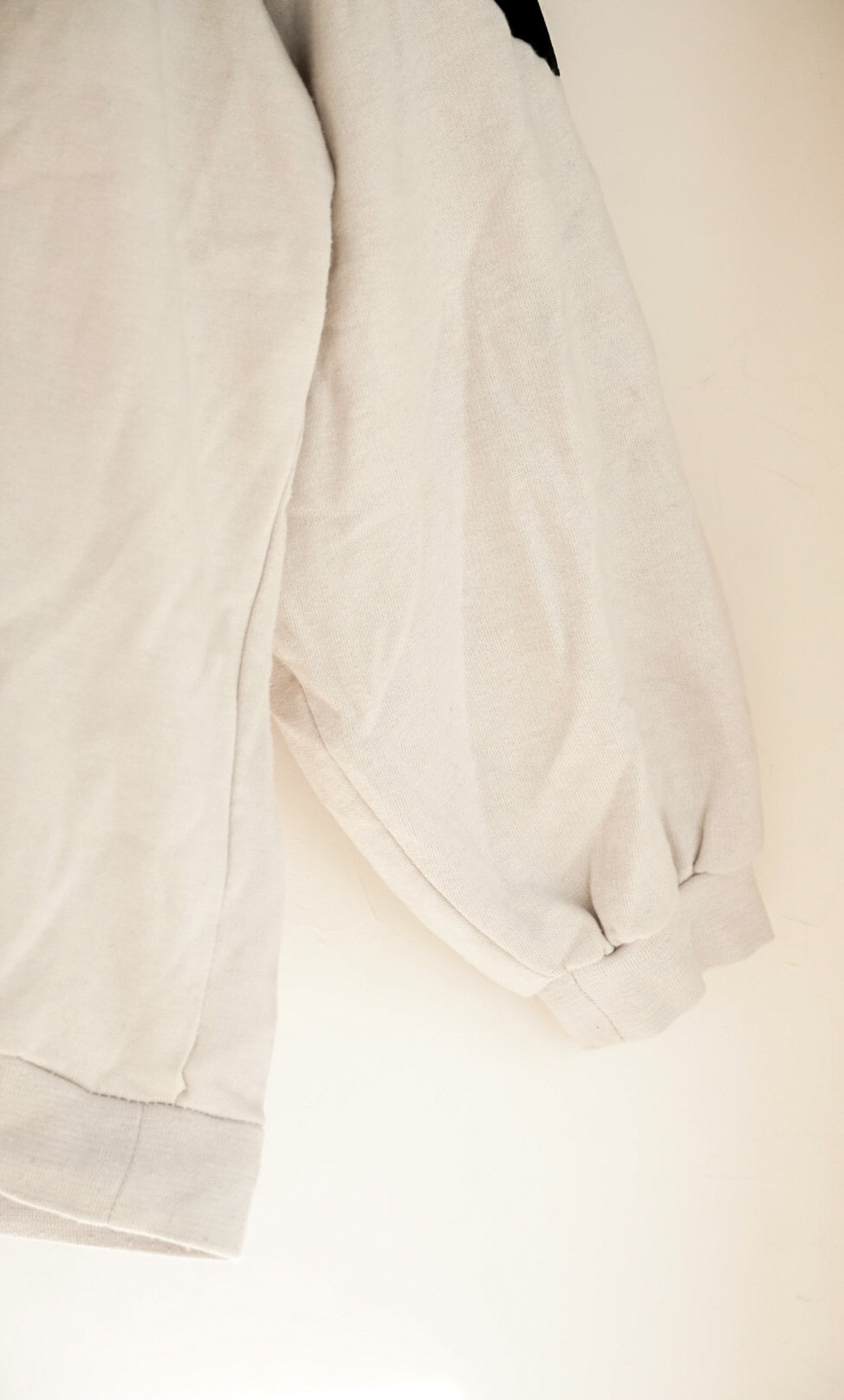 Sweat à empiècement 80's