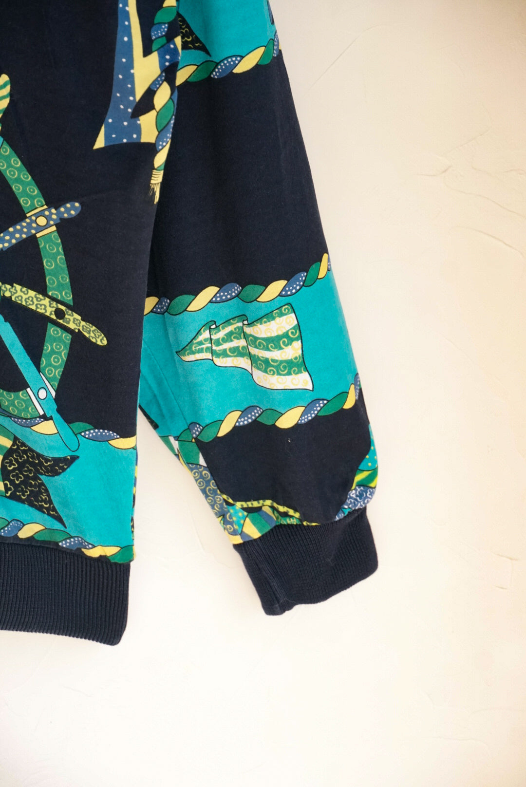 Gilet motif marin foulard