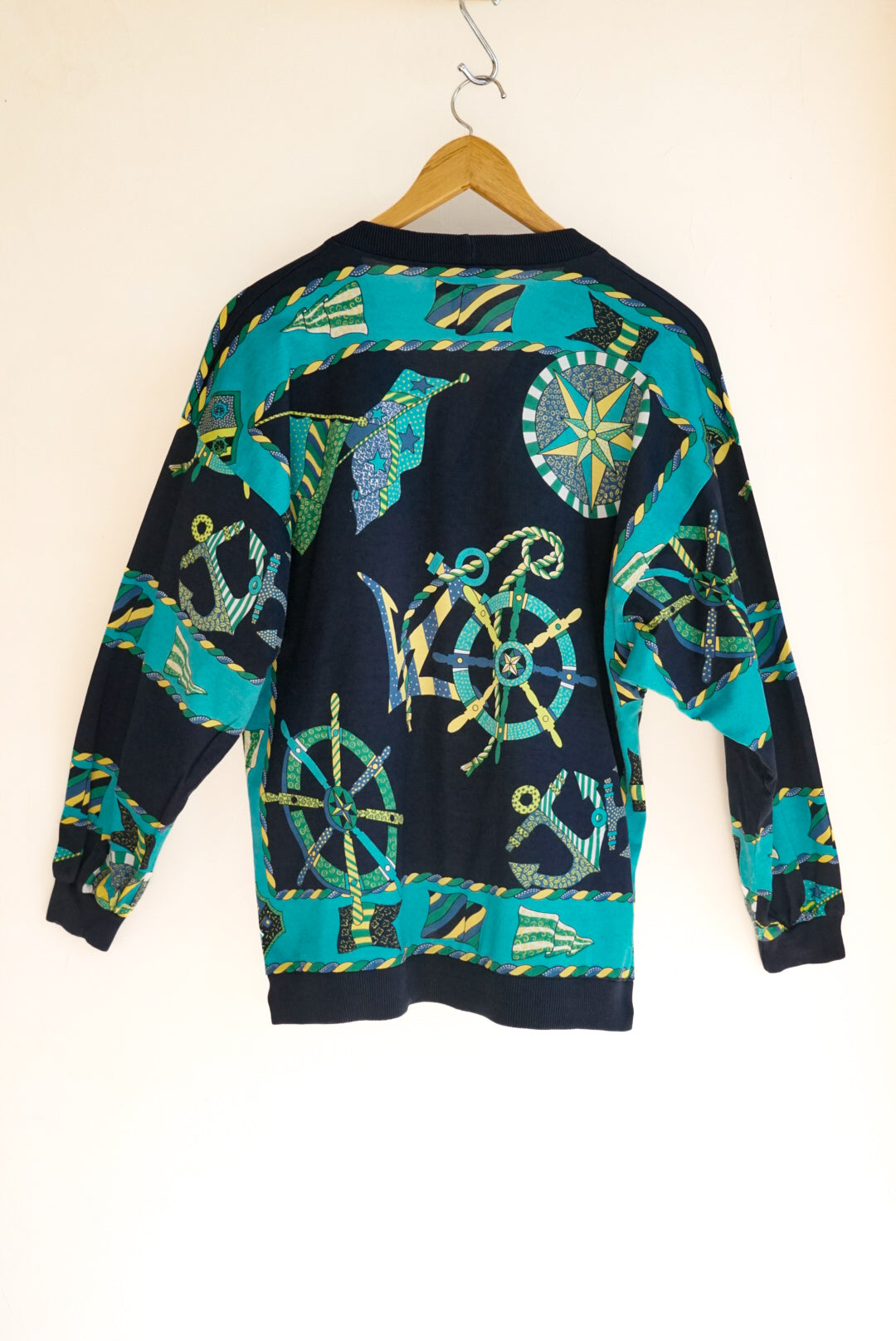 Gilet motif marin foulard