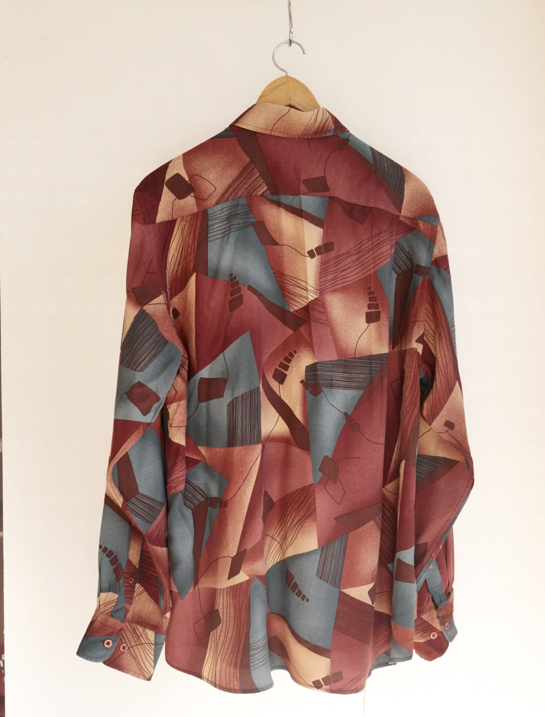Chemise bariolée 80's