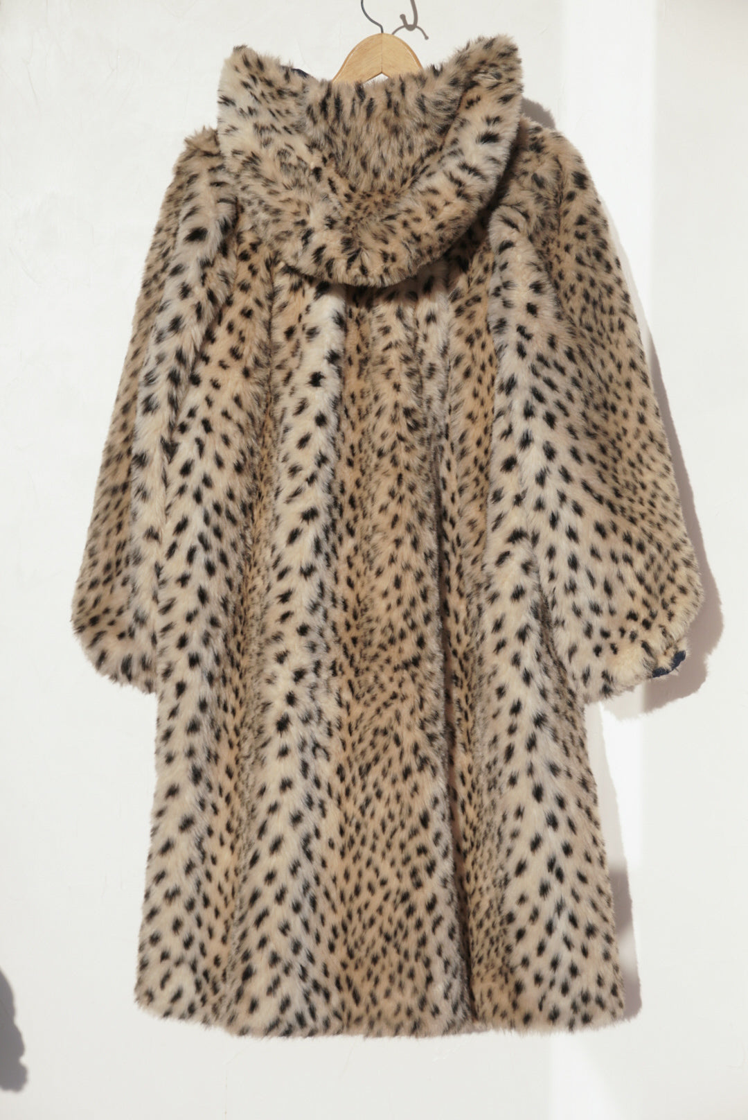 Manteau fausse fourrure motif animal