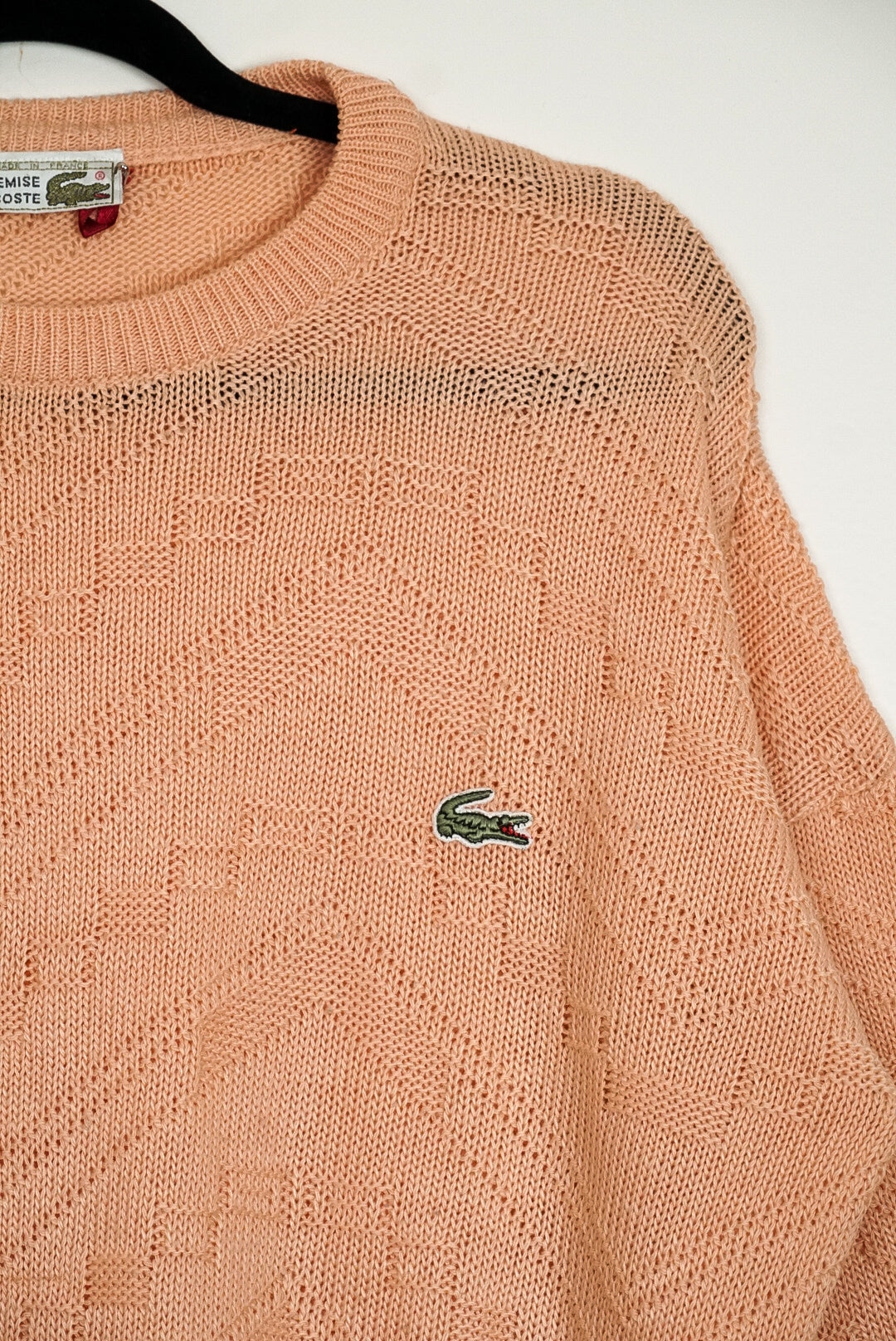 Pull Lacoste corail