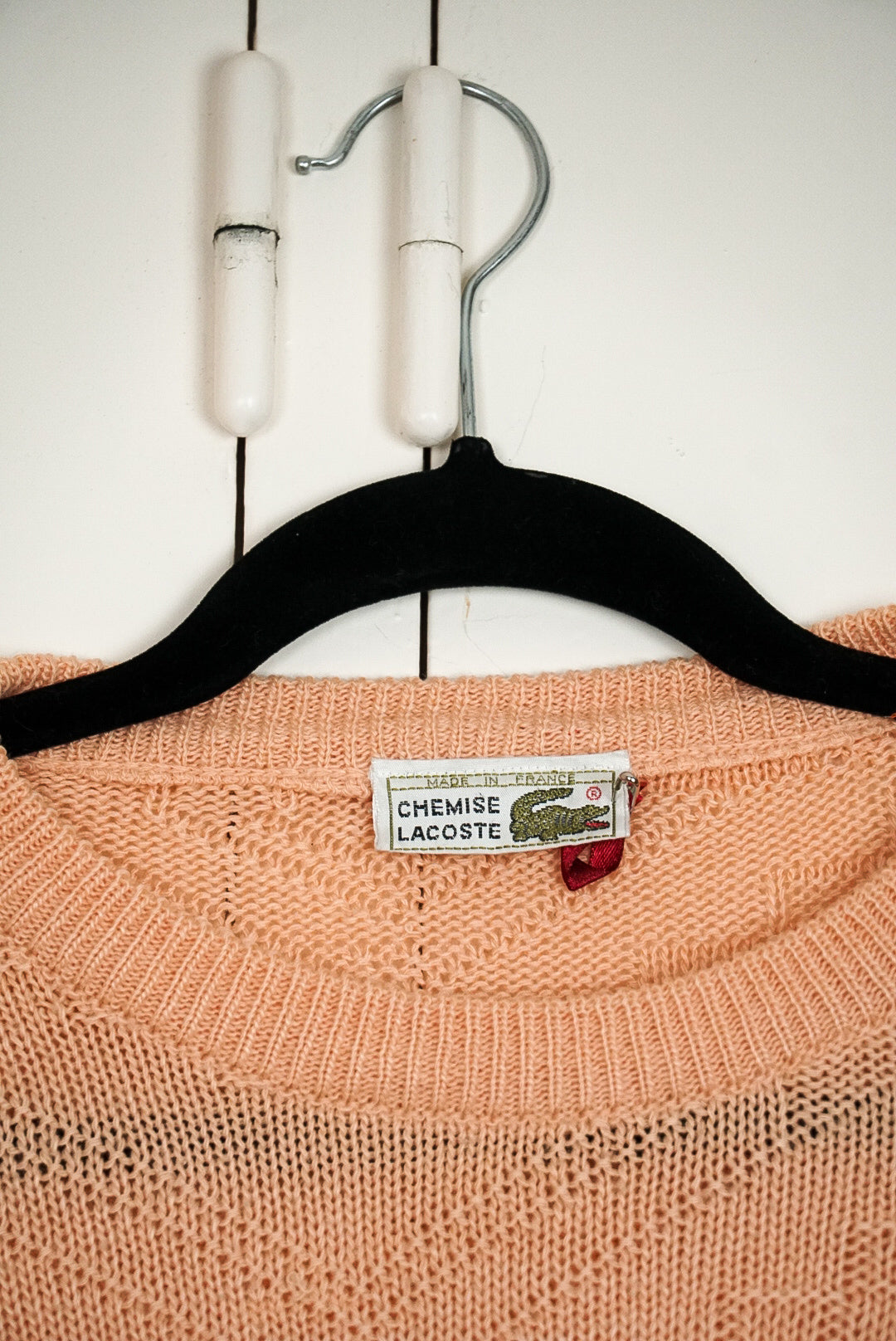 Pull Lacoste corail