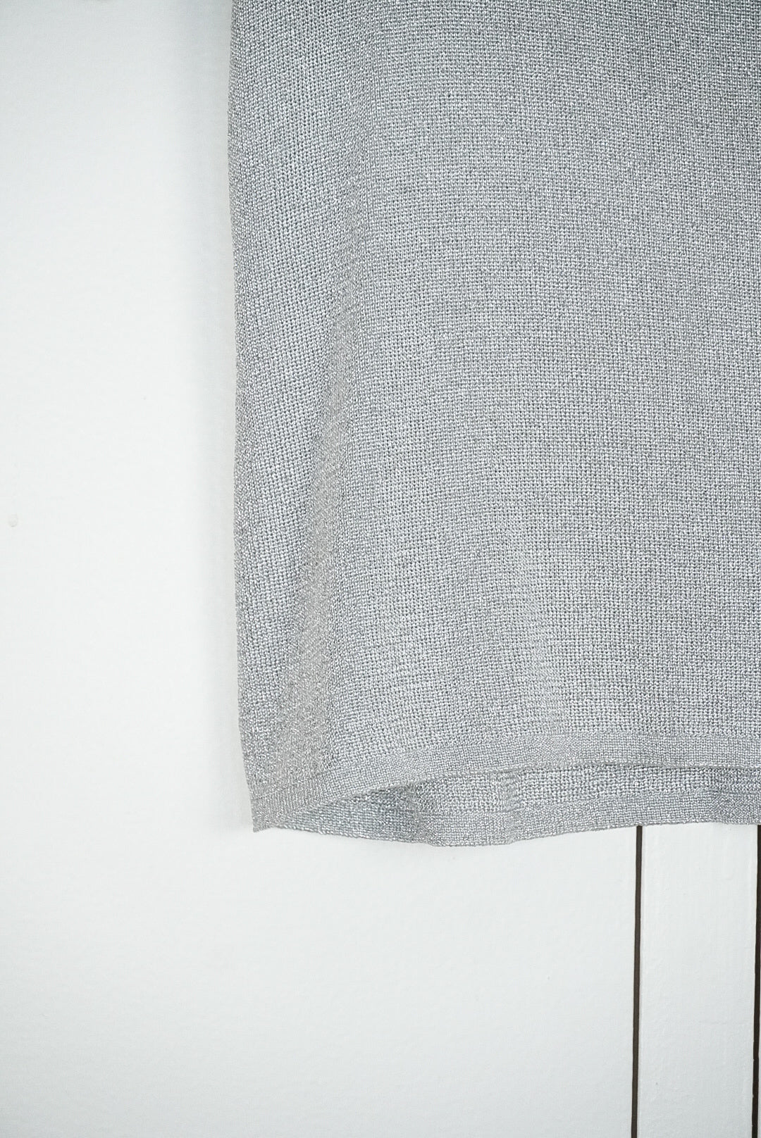 Top gris à paillette