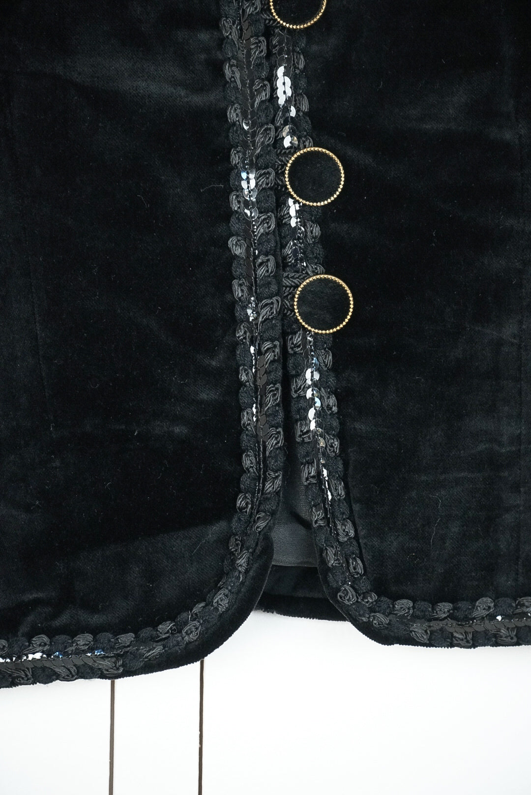 Veste en velours courte
