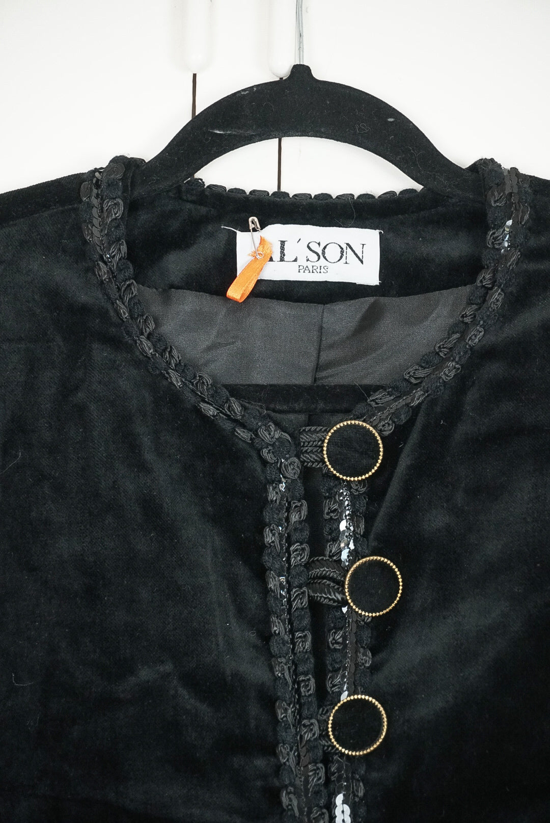 Veste en velours courte