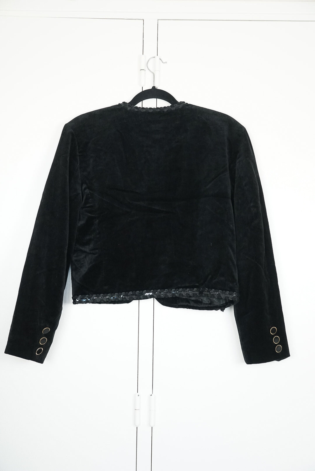 Veste en velours courte