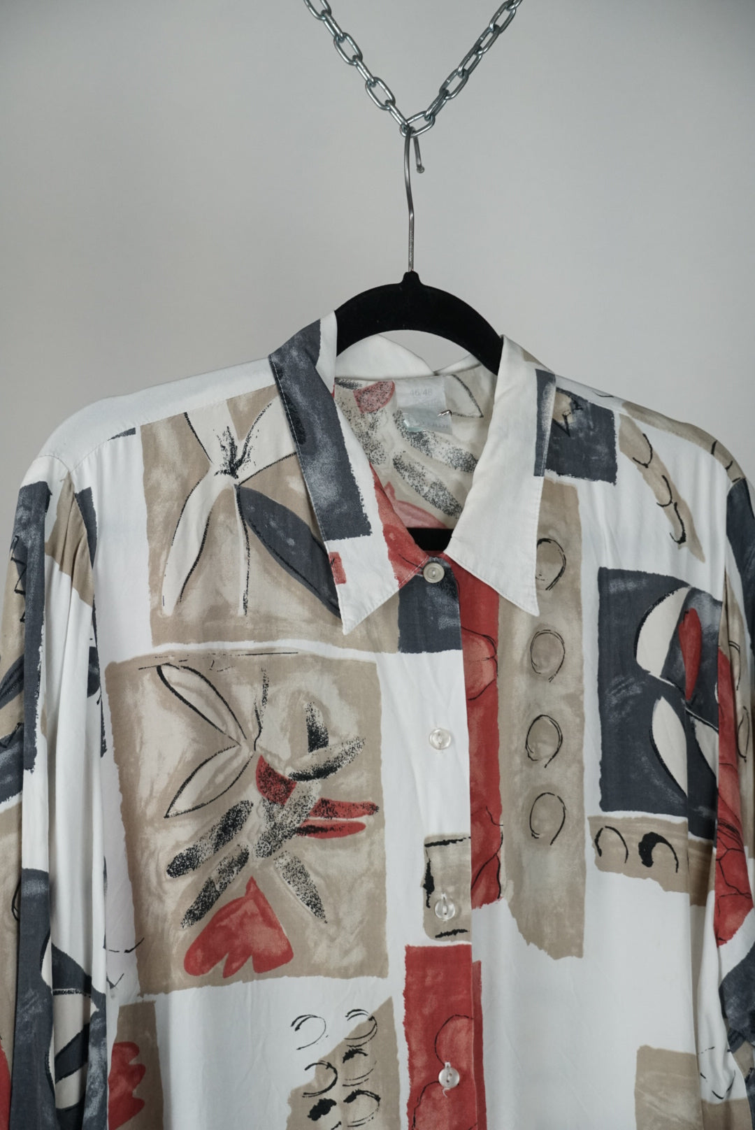 Chemise bariolée 80's
