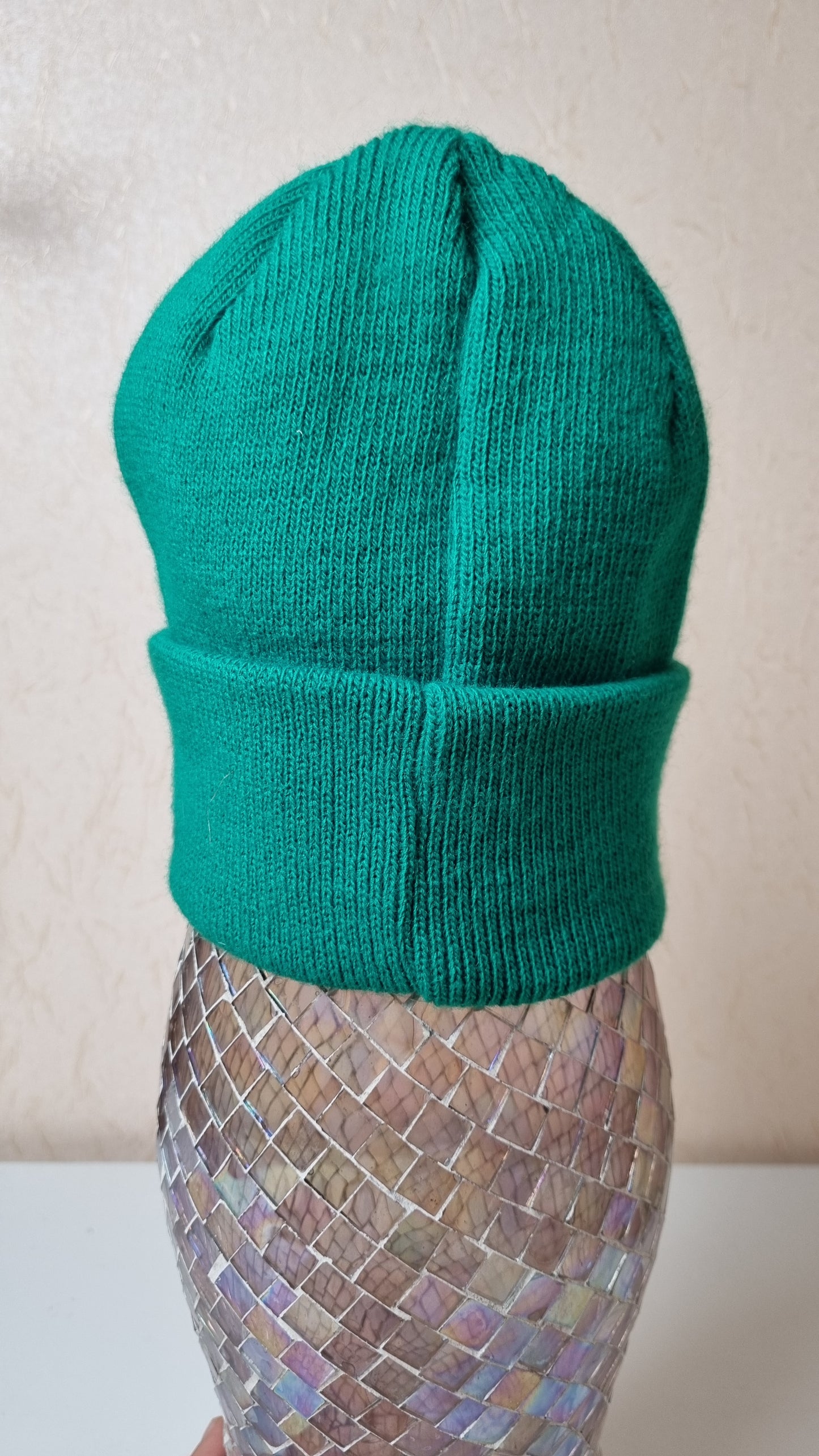 Bonnet vert pétant Chamonix