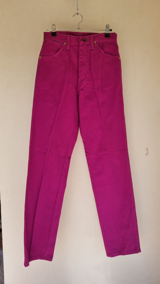 Jean Wrangler fuschia