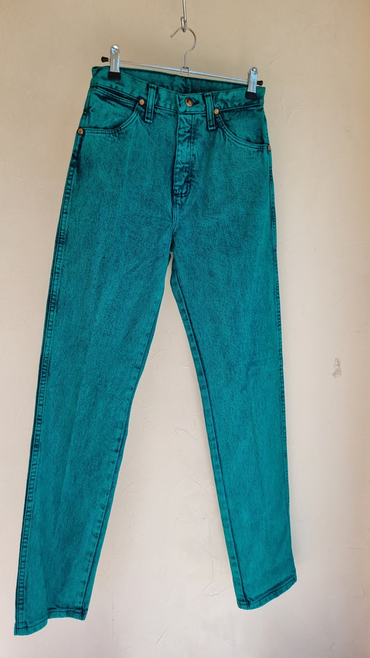 Jean vert moucheté Wrangler