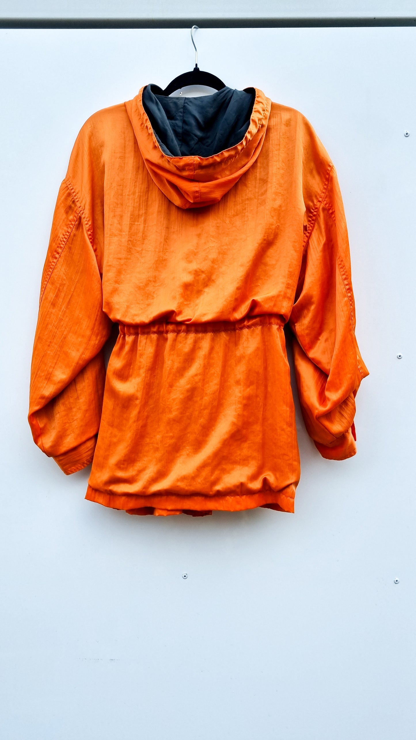 Veste orange satiné