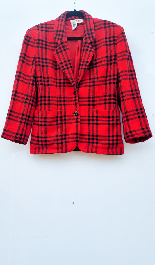 Blazer tartan