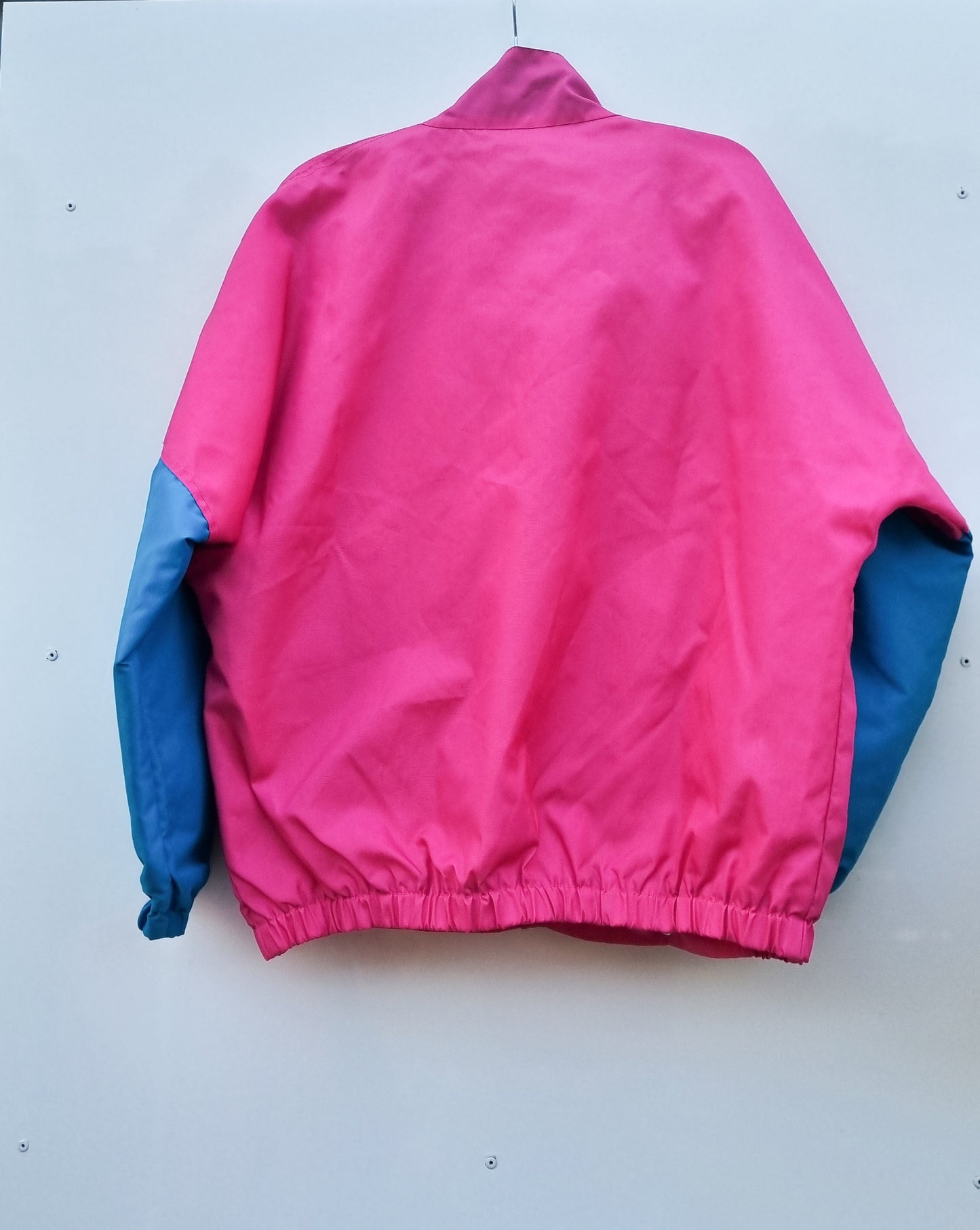 Kway rose et bleu