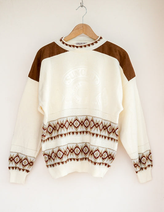 Pull Suncity Paris crème