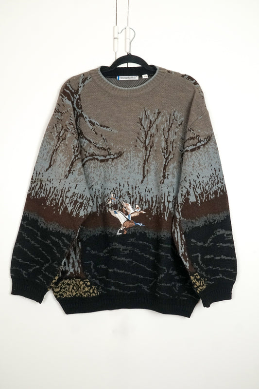 Pull chasseur epais